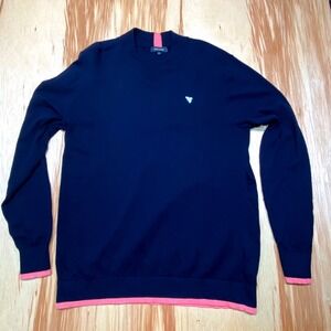Macade Golf Sweater Navy‎ Pink Men's XL